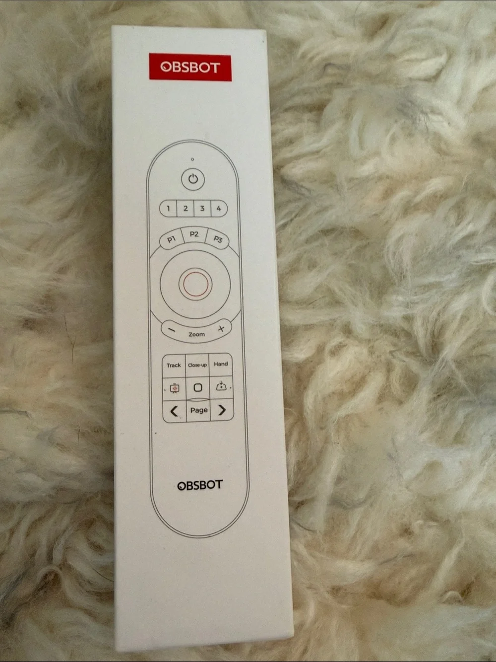 White Remote Control for Laptops & Cameras